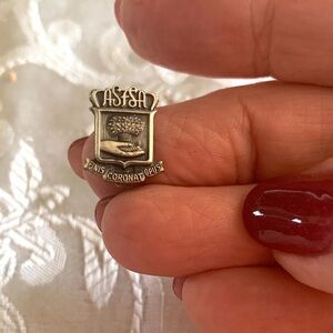 ASFSA Sterling Silver Pin
